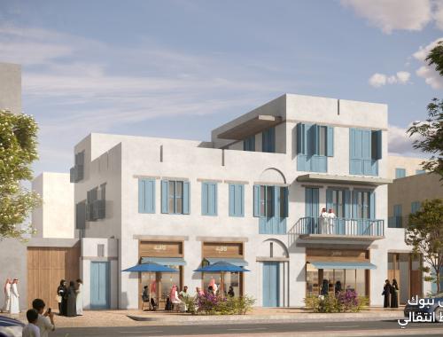 عِمَارَة ساحل تبوك تجاري - نمط انتقالي