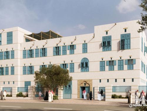 عِمَارَة ساحل تبوك مدرسة - نمط تقليدي