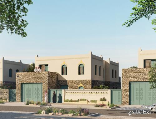 عِمَارَة ساحل تهامة فيلا سكنية - نمط تقليدي