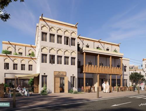 عِمَارَة الساحل الشرقي تجاري - نمط انتقالي