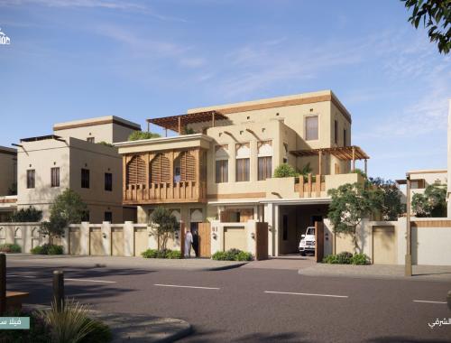 عِمَارَة الساحل الشرقي فيلا سكنية - نمط انتقالي