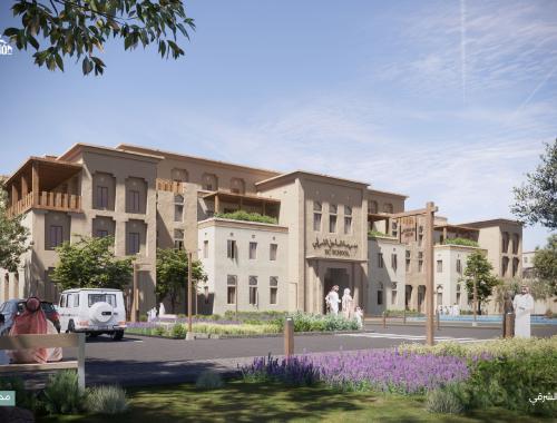 عِمَارَة الساحل الشرقي مدرسة - نمط انتقالي