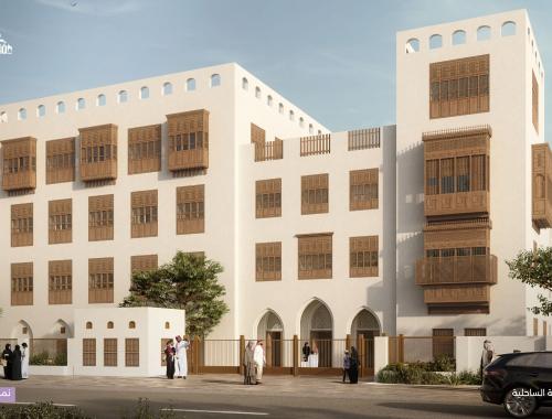 العِمَارَة الحجازية الساحلية مدرسة - نمط تقليدي