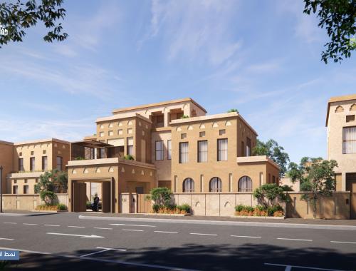 عِمَارَة القطيف فيلا سكنية - نمط انتقالي